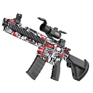 Pistola de Hidrogel Estilo M416, Juguete de Plástico ABS Portátil con Tecnología Avanzada de Expulsión de Cartuchos, Seguro para Juguetes - Product Image 6