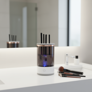 Lavatrice elettrica per pennelli Myrva Myr-87617179 con luce LED per la pulizia dei pennelli da trucco - Product Image 2