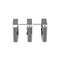 Torniquete Trípode Portátil para Control de Acceso a Gimnasios con Software de Escaneo de Huellas Dactilares