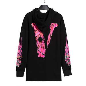 Long Design Sweats à capuche pour hommes 100% coton Full Print DTG Screen Print Puff Print French Terry Custom Design Logo - Product Image 6