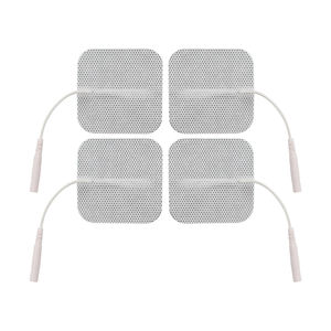 Bantalan elektroda untuk <span class=keywords><strong>Unit</strong></span> <span class=keywords><strong>TENS</strong></span>/EMS, bantalan sandaran kain dengan Gel Premium Jepang dapat digunakan kembali perekat - Product Image 5