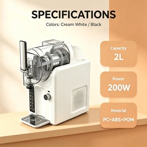 Machine à glace intelligente Lushie <span class=keywords><strong>2</strong></span> L, longue durée, <span class=keywords><strong>2</strong></span>-en-1, électrique, pour la maison et la cuisine - Product Image 2