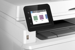 LaserJet Pro M329dw A4 M329dw <span class=keywords><strong>Imprimante</strong></span> <span class=keywords><strong>laser</strong></span> à écran tactile de 2.7 pouces avec impression recto-verso <span class=keywords><strong>Wifi</strong></span> Adf 35ppm - Product Image 4