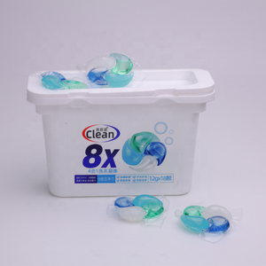 Capsule di Detersivo Liquido Ecologico Monouso all'Ingrosso, Alto Contenuto di Ingredienti, Bassa Schiuma per la Pulizia dei Tessuti - Product Image 6