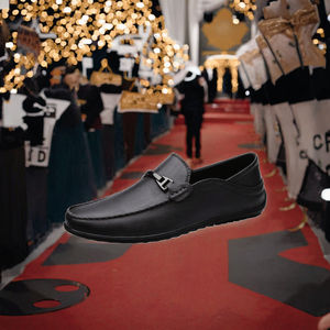 Mocasines Planos Italianos Hechos a Mano, Modernos, Formales, de Cuero Genuino, para Oficina, Bodas, para Hombre - Product Image 2