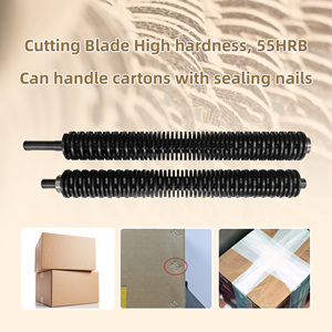 Linkair thân thiện với môi hiệu quả cắt chất thải Hội Đồng Quản trị các tông sóng giấy kraft đục đóng gói carton Shredder máy - Product Image 3