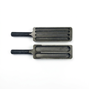 SUNTOOLS/STIPL Lámina de alambre de hierro con acabado de espejo, molde de lingote de 4 pulgadas, forma irregular, herramientas para fabricación de joyas, venta al por mayor, precio de oferta, alta demanda - Product Image 1