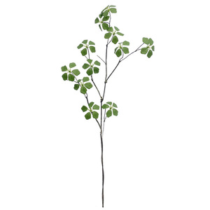 Qihao <b>Artificial</b> Guanyin Leaves Plastic Silk Flowers Vase Arrangement Indoor Wedding Decoration Greenery Plant Ornament - Product Image 5