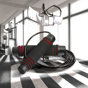 Cuerda de Saltar Profesional de Alta Calidad para Entrenamiento Deportivo, Cable de Acero Recubierto de PVC, Longitud Ajustable, Unisex - Product Image 2