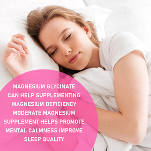 Hot Sale Glycinate Gummy <b>Supplement</b> Stress Relief and Nighttime Relaxation Supply Enhance Concentration Calm And Stress Relief - Product Image 5