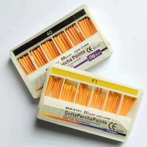 Alat Pemotong <span class=keywords><strong>Gutta</strong></span> <span class=keywords><strong>Percha</strong></span> Gigi, Material Kedokteran Gigi, <span class=keywords><strong>Gutta</strong></span> <span class=keywords><strong>Percha</strong></span> Points untuk Saluran Akar Gigi Endodontik, Taper 02 04 06 # 15 # 20 - Product Image 6