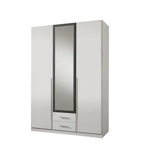 Gỗ, Columbia Walnut/Anthracite, Tủ Quần Áo Phòng Ngủ Hiện Đại 58X135X198 Cm Tủ Quần Áo/Tủ/Tủ Quần Áo - Product Image 1