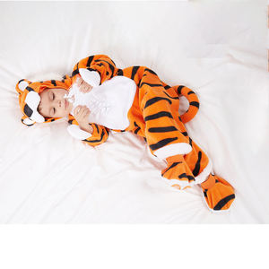 زي تنكري للأطفال على شكل حيوانات كرتونية من القطيفة، أزياء حيوانات للأطفال في الهالوين - Product Image 4