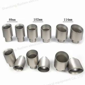 Punta de <span class=keywords><strong>escape</strong></span> arenado de acero inoxidable de 3,5/4,5/4 pulgadas <span class=keywords><strong>para</strong></span> silenciador de automóvil estilo <span class=keywords><strong>Akrapovic</strong></span> <span class=keywords><strong>para</strong></span> tubos de <span class=keywords><strong>escape</strong></span> de <span class=keywords><strong>coche</strong></span> - Product Image 3