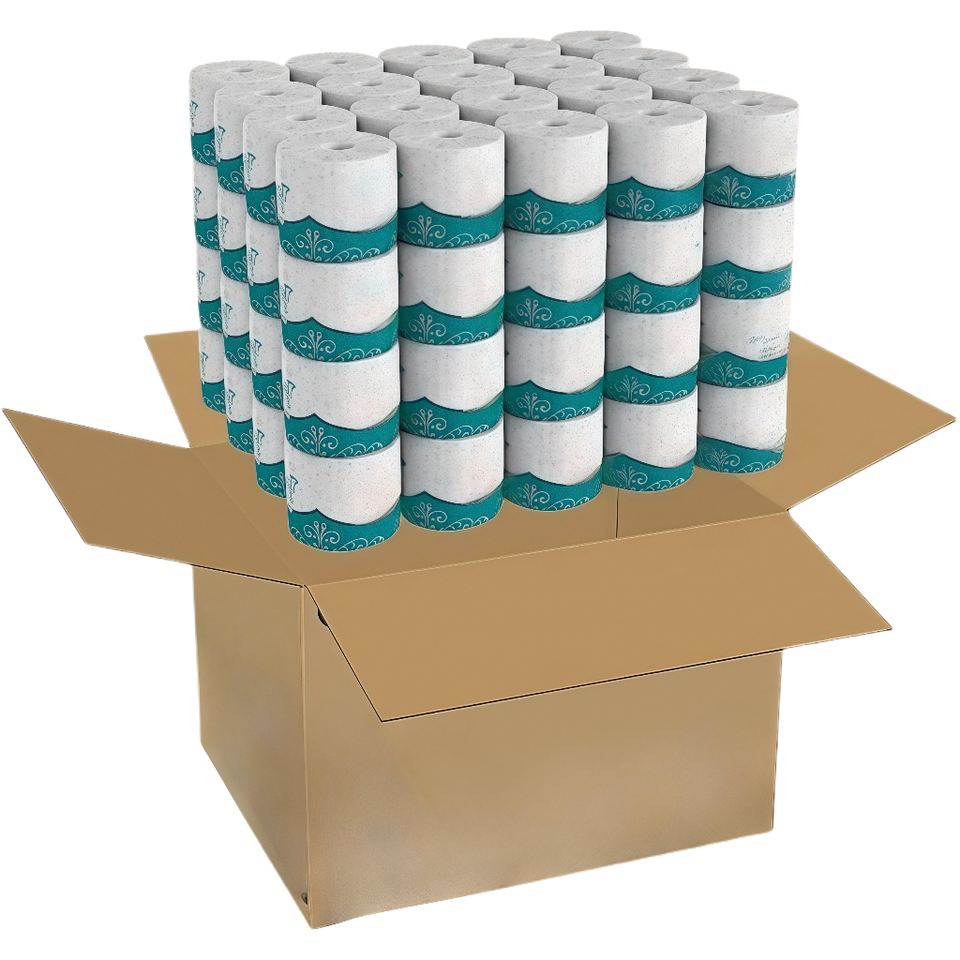 Premium 3‑Ply Bamboo Wood Pulp Toilet Paper Rolls