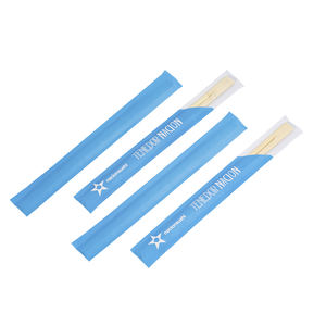 Palillos impresos logotipo personalizado de bambú desechables al por mayor directos del fabricante seguros para la salud para <span class=keywords><strong>restaurante</strong></span> - Product Image 1