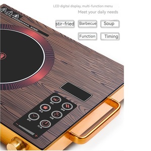 Placa <span class=keywords><strong>de</strong></span> calentamiento por inducción duradera superior <span class=keywords><strong>de</strong></span> Cocina eléctrica <span class=keywords><strong>de</strong></span> 2200W <span class=keywords><strong>de</strong></span> la mejor calidad OEM para uso doméstico en hoteles, olla <span class=keywords><strong>de</strong></span> carcasa <span class=keywords><strong>de</strong></span> plástico con enchufe <span class=keywords><strong>de</strong></span> EE. UU. - Product Image 5