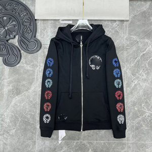 Sudadera con capucha extragrande con estampado de cruz cristiana King Mcgreen Star Harajuku, estilo Y2K gótico punk, con cremallera, estilo Harajuku Street - Product Image 2