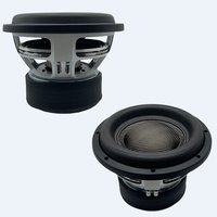 Subwoofer de voiture 3000W RMS 12 pouces, bobine mobile 4 pouces, 284 OZ, double 1 ohm, double 2 ohms pour compétition CarShow, modèle de haut-parleur de basses 12100-004-X