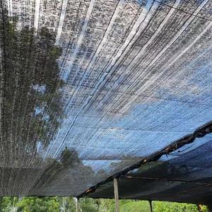 Cor preta Tamanho personalizado Sun Shade Net <span class=keywords><strong>para</strong></span> Agricultura Eventos ao ar livre Bloco UV e fácil de instalação - Product Image 4