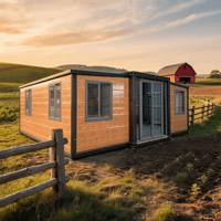 Casa Contenedor Expandible, Unidad Habitacional Modular, Campamento para Trabajadores, Casa Contenedor, Unidad de Vivienda Adicional para Jardín, Casa de Huéspedes para Jardín