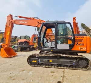Excavadora Usada HITACHI Ex 120 Zx120 Zx130 Lista para Enviar, Excavadora Usada de Alta Calidad y Bajo Precio con Gran Potencia de Excavación - Product Image 1