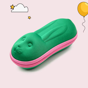 <span class=keywords><strong>Eva</strong></span> Cute Sonnenbrillen Brillen Kinder Brillen etui Kaninchen form Glase tui Benutzer definierte Sonnenbrille boxen - Product Image 2