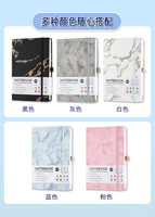 Journal intime A5 personnalisé avec motifs marbrés vintage, carnets de notes promotionnels en cuir gaufré, cadeau scolaire à reliure spirale pour étudiants