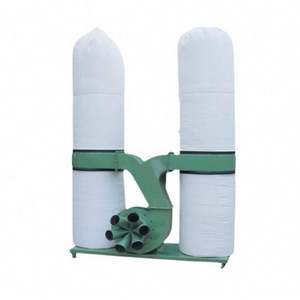 Aspiradora de Bolsa de Doble Cilindro para Uso en Plantas de Manufactura, Colector de Polvo para Trabajos de Madera con Máquina de Grabado - Product Image 1