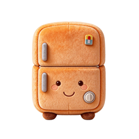Ensemble de jouets en peluche personnalisés Kawaii rétro pour la maison : téléviseur, radio, réfrigérateur, machine à laver, poupées en peluche OEM ODM