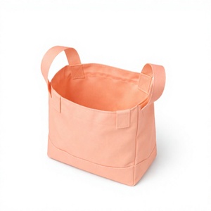 COTTON FIELD Custom Logo Canvas Shopping Tote <b>Bag</b> with Shoulder Handle <b>Medium</b> <b>Size</b> Daily Use - Product Image 3