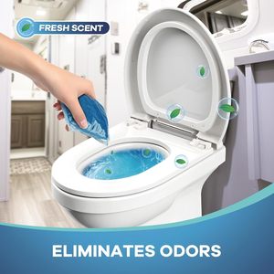 ที่ใส่ถังบำบัดด้วยเอนไซม์ RV ทำลายกลิ่นและของเสียในห้องน้ำ - Product Image 2