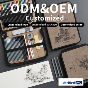 Set Professionale di 148 Pezzi Giorgione <span class=keywords><strong>per</strong></span> <span class=keywords><strong>Disegno</strong></span> e Schizzo con Matite a Carboncino e Grafite, Kit con Accessori - Product Image 5