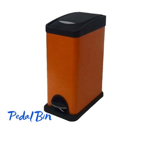 Cubo de <span class=keywords><strong>Basura</strong></span> de Acero al Carbono con Tapa de PP para <span class=keywords><strong>Cocina</strong></span>, <span class=keywords><strong>Reciclaje</strong></span>, Vertical, para Restaurante - Product Image 4