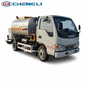 Camión Distribuidor de Asfalto Inteligente JAC 4x2 4500L, Vehículo de Pulverización de Betún para Construcción de Carreteras - Product Image 4