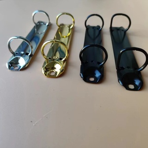 High Quality Metal <strong>Binding</strong> Clips Sliver Binder Clip Ring Binder Mechanism Loose-leaf File <strong>Folder</strong> - Product Image 4