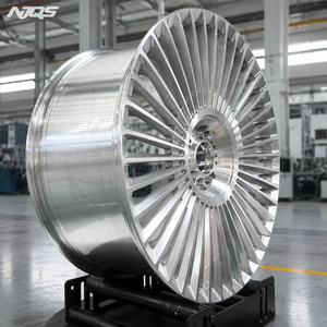 NJQS 银色 26 英寸锻造 Rucci 汽车轮毂 - Product Image 1