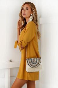 En gros Offre Spéciale Nouveau Style Col Rond À Manches Longues Femmes Occasionnels Robe - Product Image 5