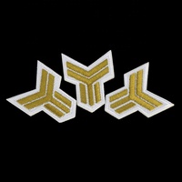 Chine usine personnalisé bricolage patchs de broderie complets insignes de logo Wappen colorés pour polos en tissu de polyester