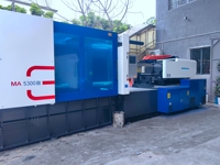 Haitiaanse 530 Servo Hydraulische Spuitgietmachine PLC-gestuurde schroef PET/PP/ABS/PC materialen Automatische multifunctionele