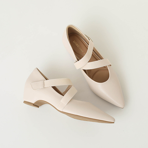 <span class=keywords><strong>Zapatos</strong></span> Planos Mary Jane de Estilo Extremadamente Simple para Verano y Otoño, Parte Superior de PU Suave, Sin Cordones, <span class=keywords><strong>Zapatos</strong></span> Casuales de <span class=keywords><strong>Mujer</strong></span> para Ir al Trabajo - Product Image 3