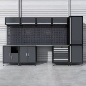 Gabinete de Herramientas Personalizable Multifuncional de Acero Inoxidable con Acabado en Polvo de Hierro, Combinado con Almacenamiento para Garaje o Taller, Caja de Herramientas OEM - Product Image 2