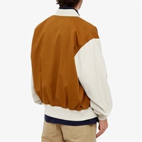 Blouson aviateur léger à épaules tombantes pour hommes avec boutons pression vente en gros
