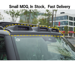 Jetour Traveller T2 Nouveau feu de toit LED noir mat pour véhicules 4X4 Installation facile Style tout-terrain hardcore - Product Image 3