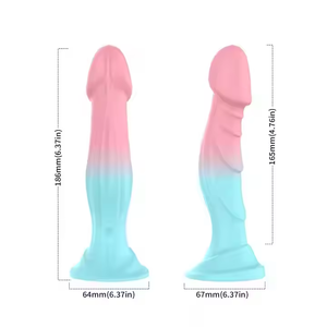 Prodotti all'Ingrosso Vibratore Realistico Grande con Telecomando Elettrico Telescopico per Donne - Product Image 6