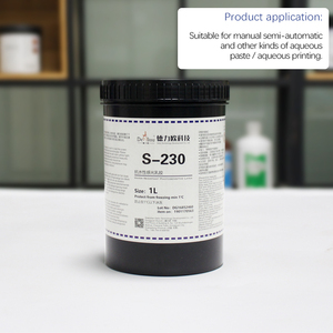 Tốt nhất bán delio S330 nước dựa trên in ấn màn hình cảm quang dán chịu nước ảnh nhũ tương - Product Image 3