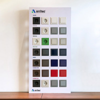 Panel de Exhibición de PVC Personalizado para Salas de Exhibición, Panel de Exhibición Colgante para Interruptores y Enchufes, Panel Publicitario para Interruptores