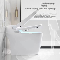 Vente en gros chaise d'aisance toilette automatique intelligente toilette siège chauffant électrique toilette bidet intelligent