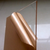 Feuille d'acrylique transparente extrudée en PMMA pur, écologique, pour usage publicitaire, avec services de moulage et de découpe