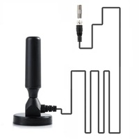 Antena de TV Digital para Interiores de Alta Ganancia 25Dbi con Amplificador DAS para Canales Gratuitos HDTV